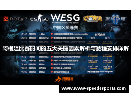 阿根廷比赛时间的五大关键因素解析与赛程安排详解 阿根廷比赛时间的五大关键因素解析与赛程安排详解