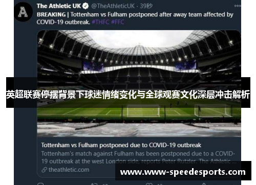 英超联赛停摆背景下球迷情绪变化与全球观赛文化深层冲击解析